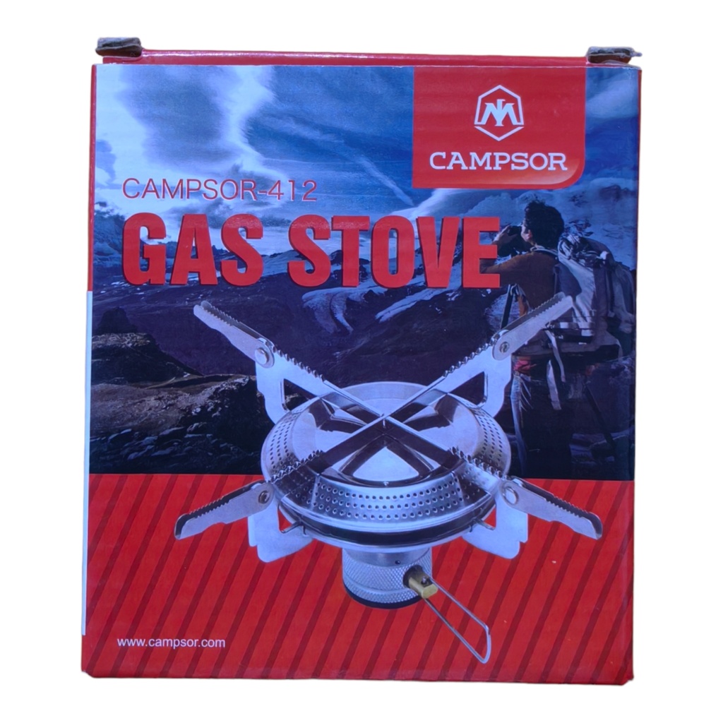 GAS STOVE CAMPSOR-411 / 412 - 852873 JBM402 - CAMPSOR-412 موقد