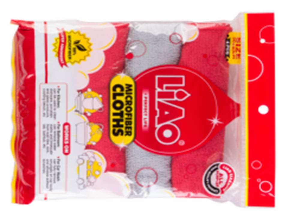 G130063 LIAO MICRO FIBER CLOTH 4PCS 706301