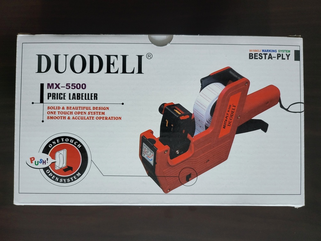 MX-5500 DUODELI PRICE TAG MACHINE آلة لصق الأسعار