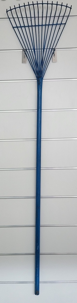 PITCHFORK BLUE LAWN RAKE LARGE GARDENING TOOLS  أشعل النار البستنة