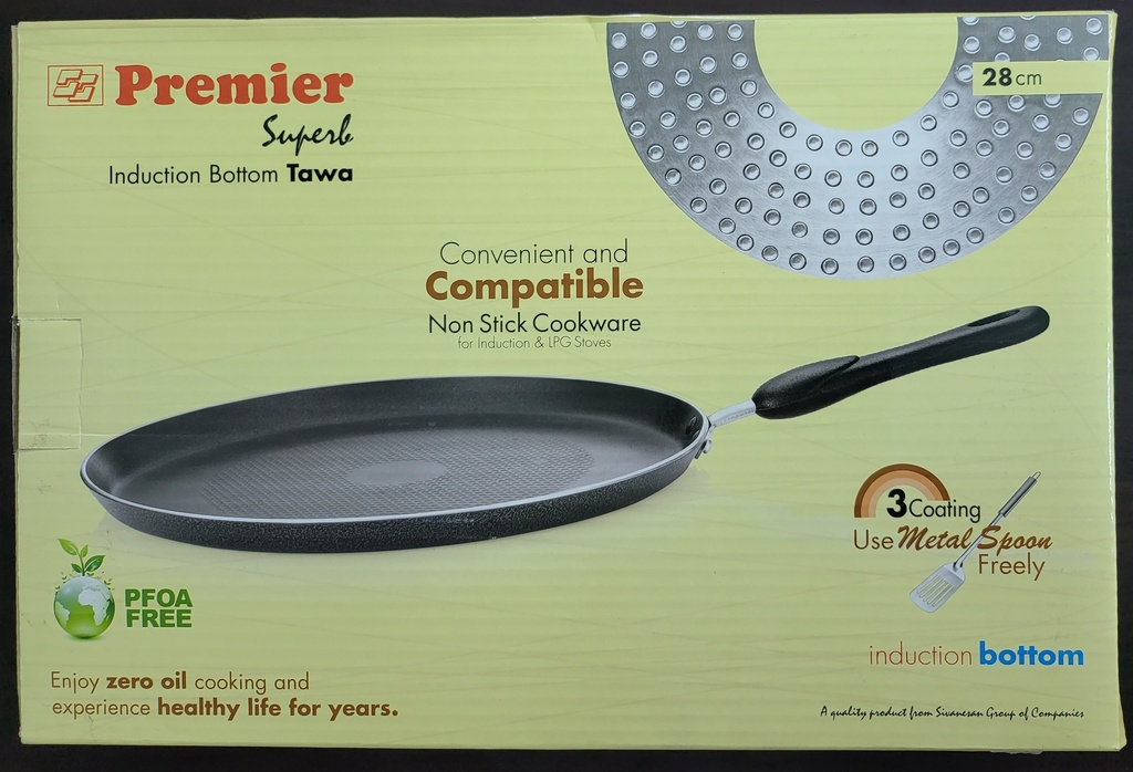 TAWA 28CM PREMIER NON STICK 059083  659836 الحث القاع غير اللاصق تاوا
