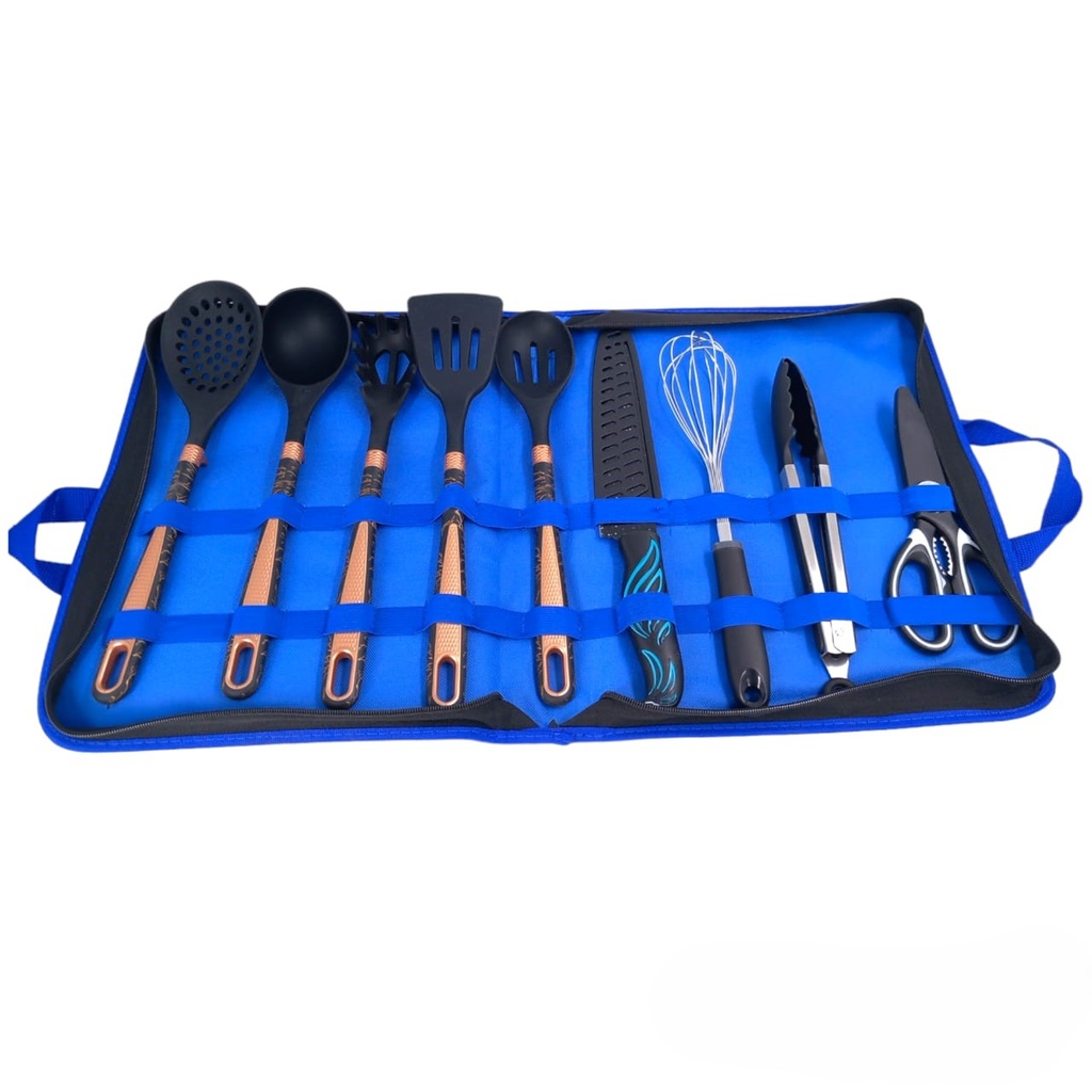 Feixiong Eagle Outdoor Cooking Set Big Blue JB-80 HW-A1 9p مجموعة الطبخ في الهواء الطلق