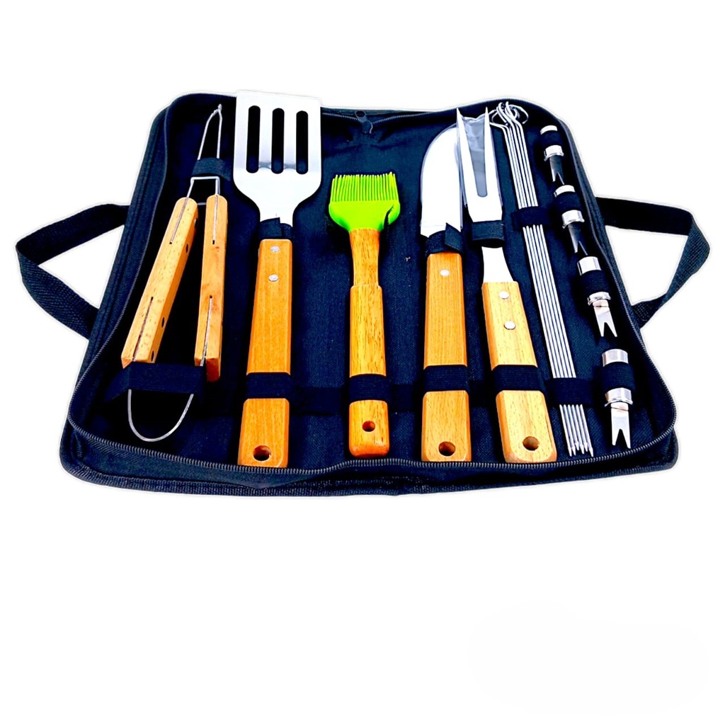 Feixiong Eagle BBQ Tool Set Small JB-79 HW-B2 15p مجموعة أدوات الشواء
