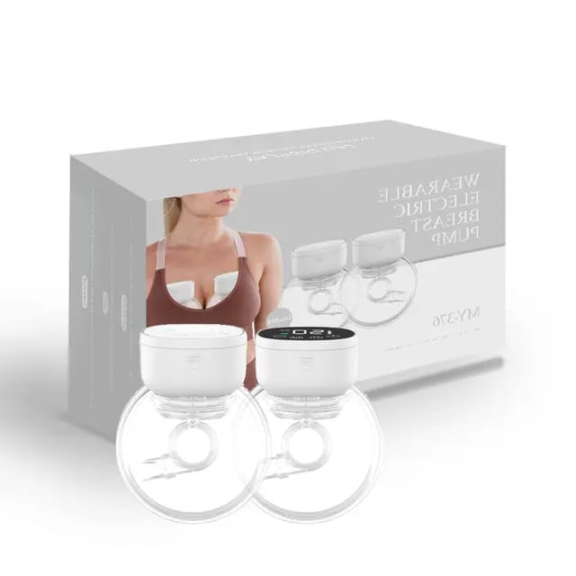 Wearable Electric Breast Pump MY-376  JB-92 مضخة الثدي الكهربائية القابلة للارتداء