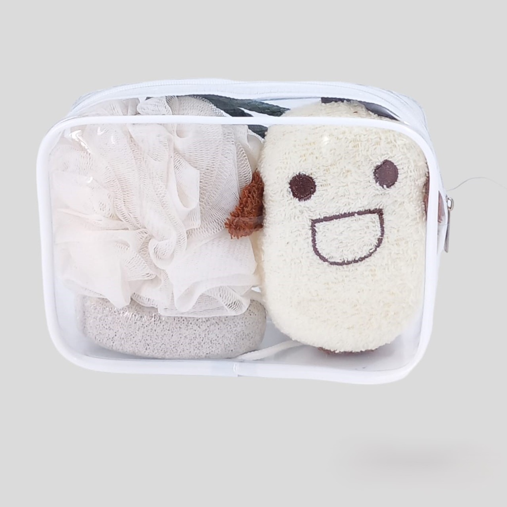 Bath Leaf Set HD-2522 ليفة استحمام مجموعة