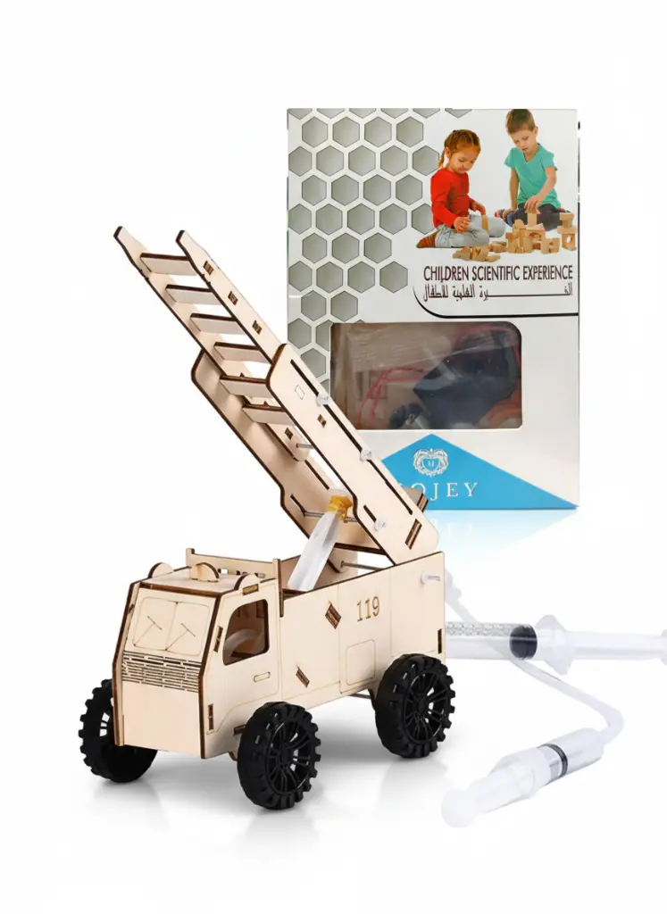 Mojey Handcraft Fire Engine  S365-4 الخبرة العلمية الاطفال