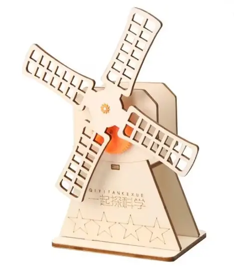 Mojey Handcraft Wind Mill S365-12 الخبرة العلمية الاطفال