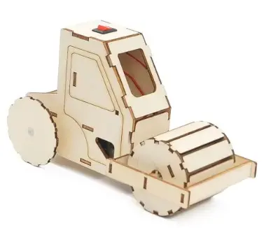 Mojey Handcraft Road Roller S365-29 الخبرة العلمية الاطفال