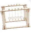 Mojey Handcraft Newton's Cradle S365-20 الخبرة العلمية الاطفال