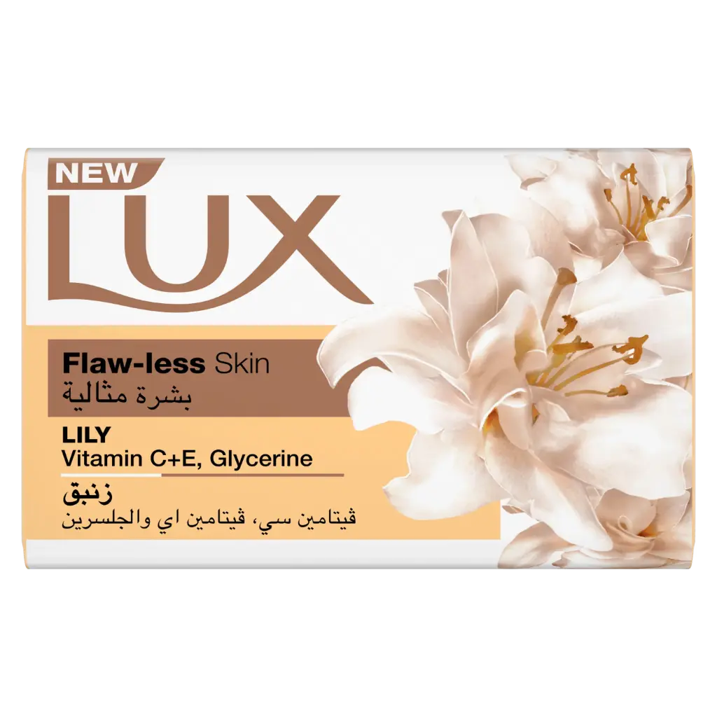 Soap Lux 120Gm - Flawless Lilly - صابون لوكس كبير 