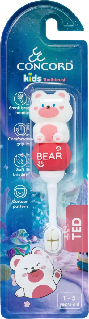 CONCORD TOOTHBRUSH KIDS TED فرشاة أسنان للأطفال  