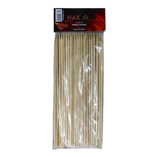 [BBQ3520] BBQ STICKS 3.5MM*20CM NAR JBM-239 410059 - BBQ3520 أسياخ