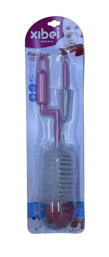 [JBM010P] BOTTLE BRUSH XIBEI card OPP 330106  (69429) - JBM010P فرشاة الزجاجة