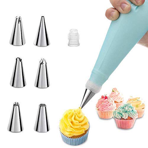[020188] CAKE DECORATING 6 NOZZLES SMALL JBM911 020188 - 020188  فوهات تزيين الكيك