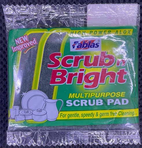 [FA140] FABLAS SCRUB N BRIGHT SCRUB PAD 000140 - FA140 تنظيف الاسفنج