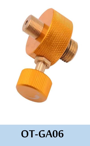 [OT-GA06] GAS CONNECTOR LPG BUTANE ADAPTER JBM337-6 - OT-GA06 موصل الغاز
