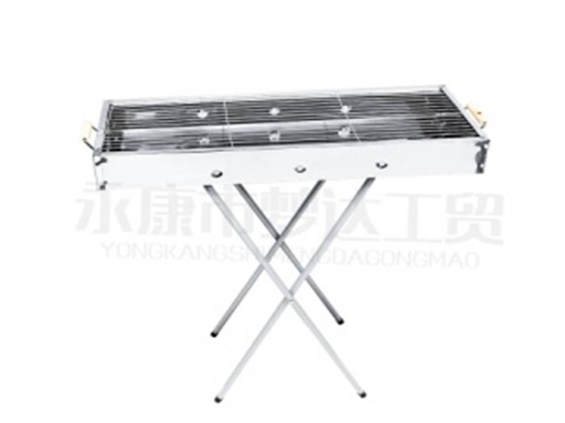 [NGSS-783080] NAR BBQ GRILL WOODEN HANDLE STAINLESS STEEL شواية NGSS-783080