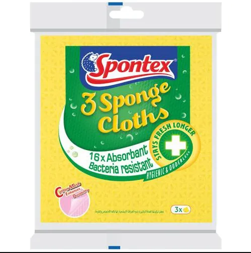 [F10294] SPONGE 3PC SPONTEX 000294 191875 C1-11 - F10294 قماش إسفنجي