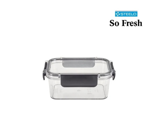 [100384] STEELO SOFRESH RECTANGLER FOOD CONTAINER 1200ML 095237 - 100384 حاوية طعام