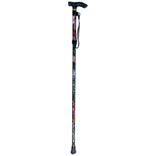 [JBM-101] WALKING STICK FLOWER PRINT POUCH  JBM-101 0010105 - JBM-101 عصا المشي