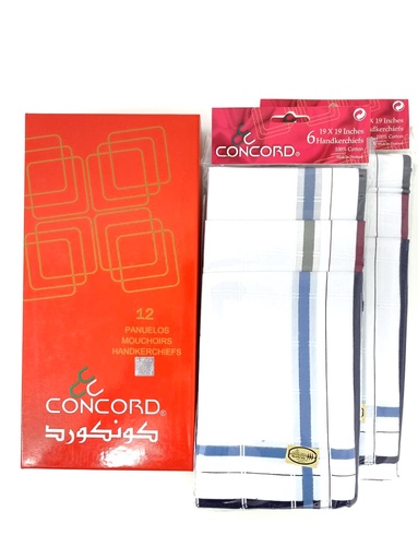 [CHKM002] Concord Hand Kerchief Mens #00 - CHKM002 منديل اليد كونكورد للرجال