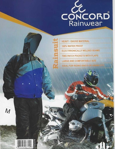 [CRC01] CONCORD RAIN COAT CRC01  معطف واق من المطر