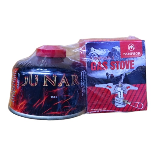 [157-110] CAMPSOR GAS STOVE CAMPSOR-3+NAR GAS 110GM - 157-110 موقد