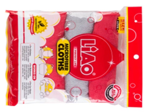[G130063] G130063 LIAO MICRO FIBER CLOTH 4PCS 706301