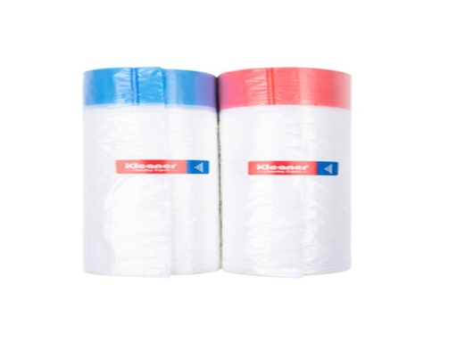 [GSL006] GSL006 IKLEANER COLORED DRAWSTRING GARBAGE BAGS 50+10 2.6GL 752261 كيس قمامة