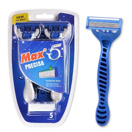 [MA-6525] MA-6525 MAX RAZOR 5BLADES 5PCS JBM-300 موس الحلاقة