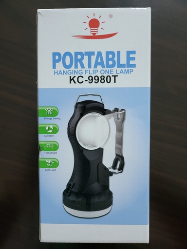[KC-9980T] KC-9980T PORTABLE HANGING FLASH LIGHT 432556 ضوء
