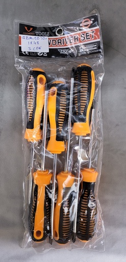[SD720] SD720 JIACHENG SCREW DRIVER SET 6P مجموعة مفك البراغي