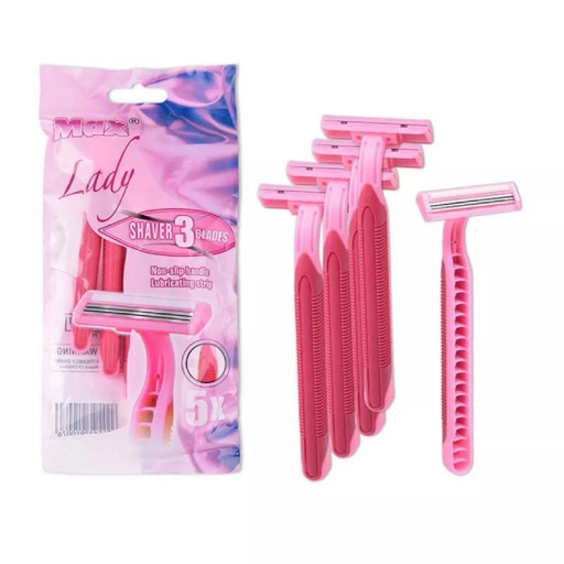 [912117] 912117 Max Razor Lady 2B 5PCS JBM218 موس الحلاقة