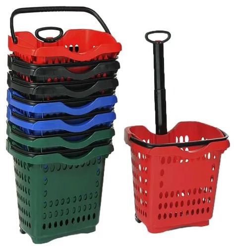 [JBM-XJL-9] TROLLEY BASKET WITH TYRE JBM-XJL-9 سلة بإطارات