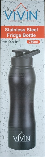 [8002] 8002 Water Bottle 750ML SS Vivin زجاجة ماء