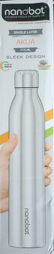 [AK715] WATER BOTTLE 715ML NANOBOT AKUA AK715 SS171399  زجاجة ماء