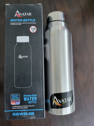 [SSWB-121] WATER BOTTLE 750ML SS AVATAR SSWB-121 زجاجة ماء