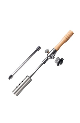 [JB-99] Lighter Butane Gas Head Long Wooden Handle JB-99 رأس شعلة البوتان