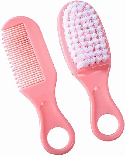 [JB-27] Baby Brush & Comb Set JB-27 ZZX-8261 502612 - بيبى مشط و الفرشاة للأطفال