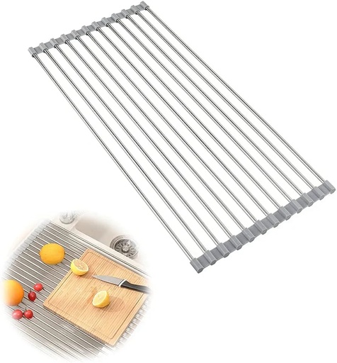 [JB-34] Kitchen Sink Folding Drain Rack JB-34 رف تصريف قابل للطي لحوض المطبخ