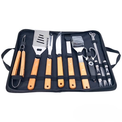 [JB-81] Feixiong Eagle BBQ Tool Set JB-81 HW-B1 16p مجموعة أدوات الشواء