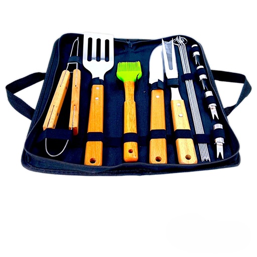 [JB-79] Feixiong Eagle BBQ Tool Set Small JB-79 HW-B2 15p مجموعة أدوات الشواء