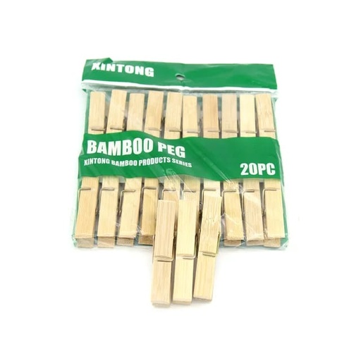 [JB-58] Cloth Clip Plastic Wooden Xintong Small JB-58 مشبك قماش خشبي