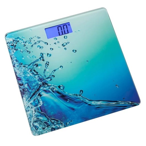 [JB-197] Bath Scale Digital Glass Printed JB-197 مقياس الحمام الشخصي رقمي
