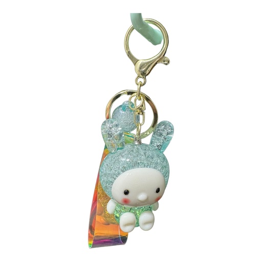 [JB-274] Fancy Keychain Glowing Rabbit JB-274 سلسلة مفاتيح عصرية