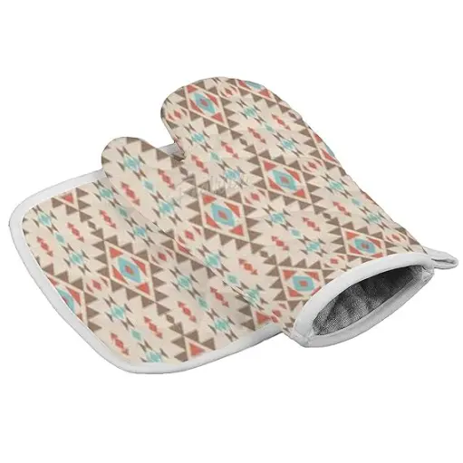 [HD-4275] Insulated  Gloves and Mat Kitchen HD-4275 قفازات معزولة للمطبخ