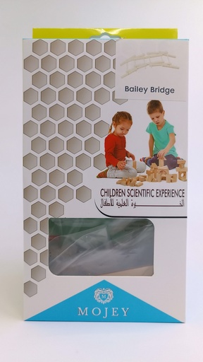 [S365-15] Mojey Handcraft Bailey Bridge S365-15 الخبرة العلمية الاطفال